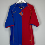 2004/05 FC BASEL HOME SHIRT (XL) NIKE