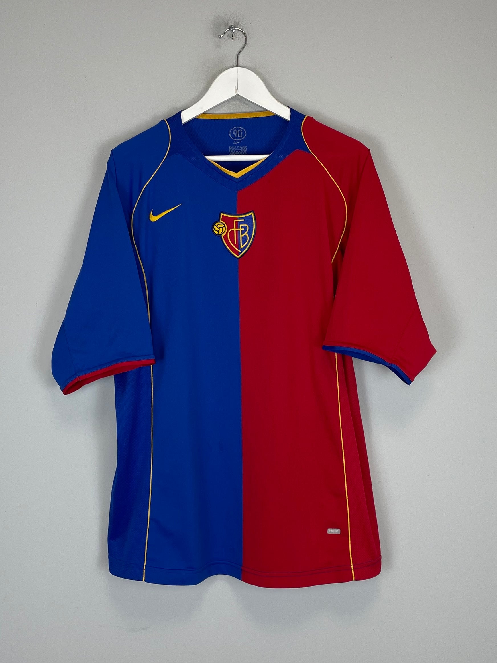 2004/05 FC BASEL HOME SHIRT (XL) NIKE