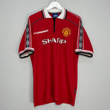 1998/00 MANCHESTER UNITED HOME SHIRT (XL) UMBRO