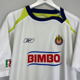 2007/08 CHIVAS GUADALAJARA AWAY SHIRT (XL) REEBOK