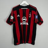 2003/04 AC MILAN KAKA #22 C/L HOME SHIRT (M) ADIDAS