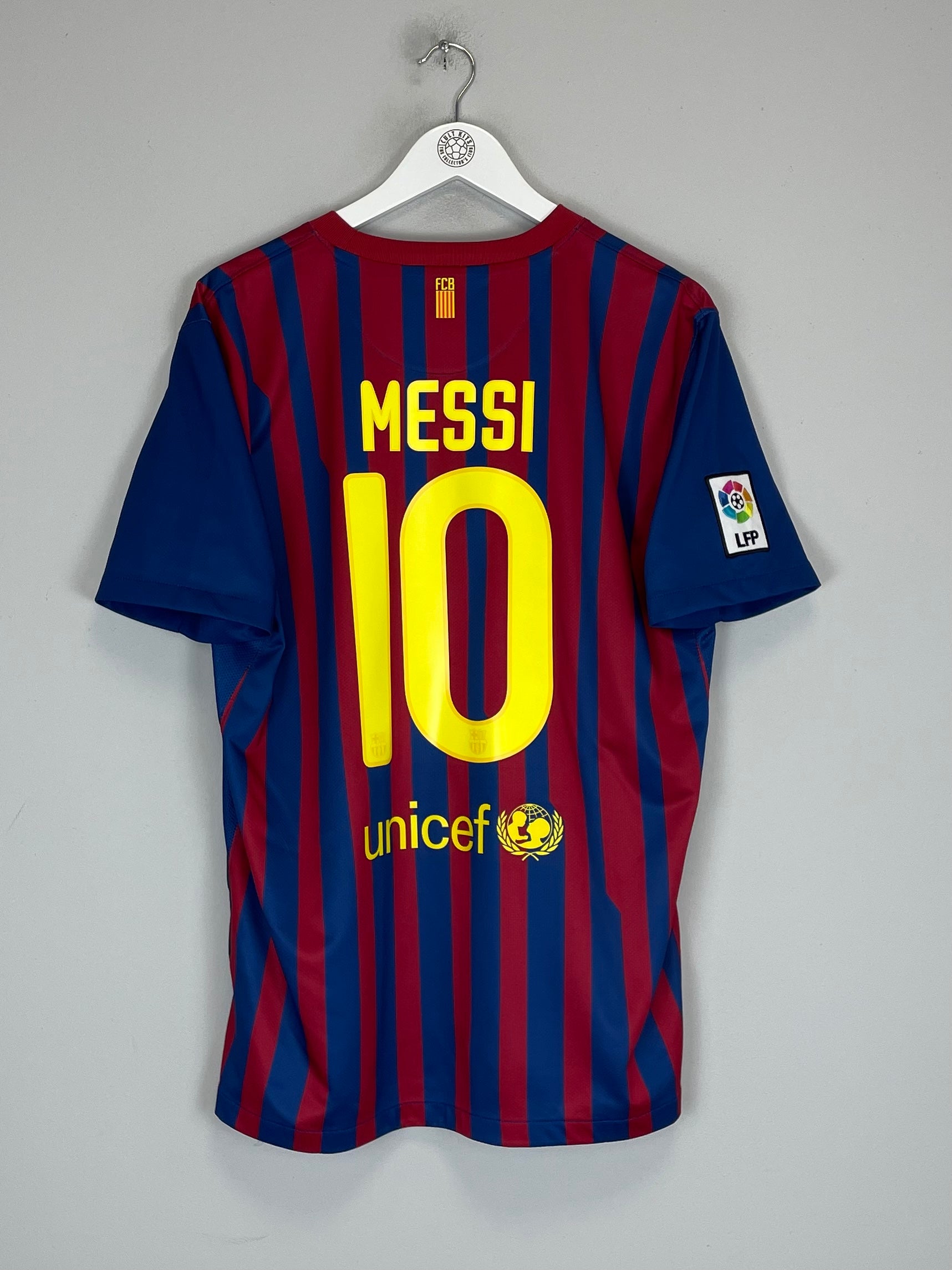 2011/12 BARCELONA MESSI #10 HOME SHIRT (L) NIKE