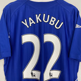 2007/08 EVERTON YAKUBU #22 HOME SHIRT (L) UMBRO