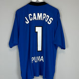 1997/98 UNAM PUMAS J.CAMPOS #1 TEMPLATE SHIRT (XL) NIKE