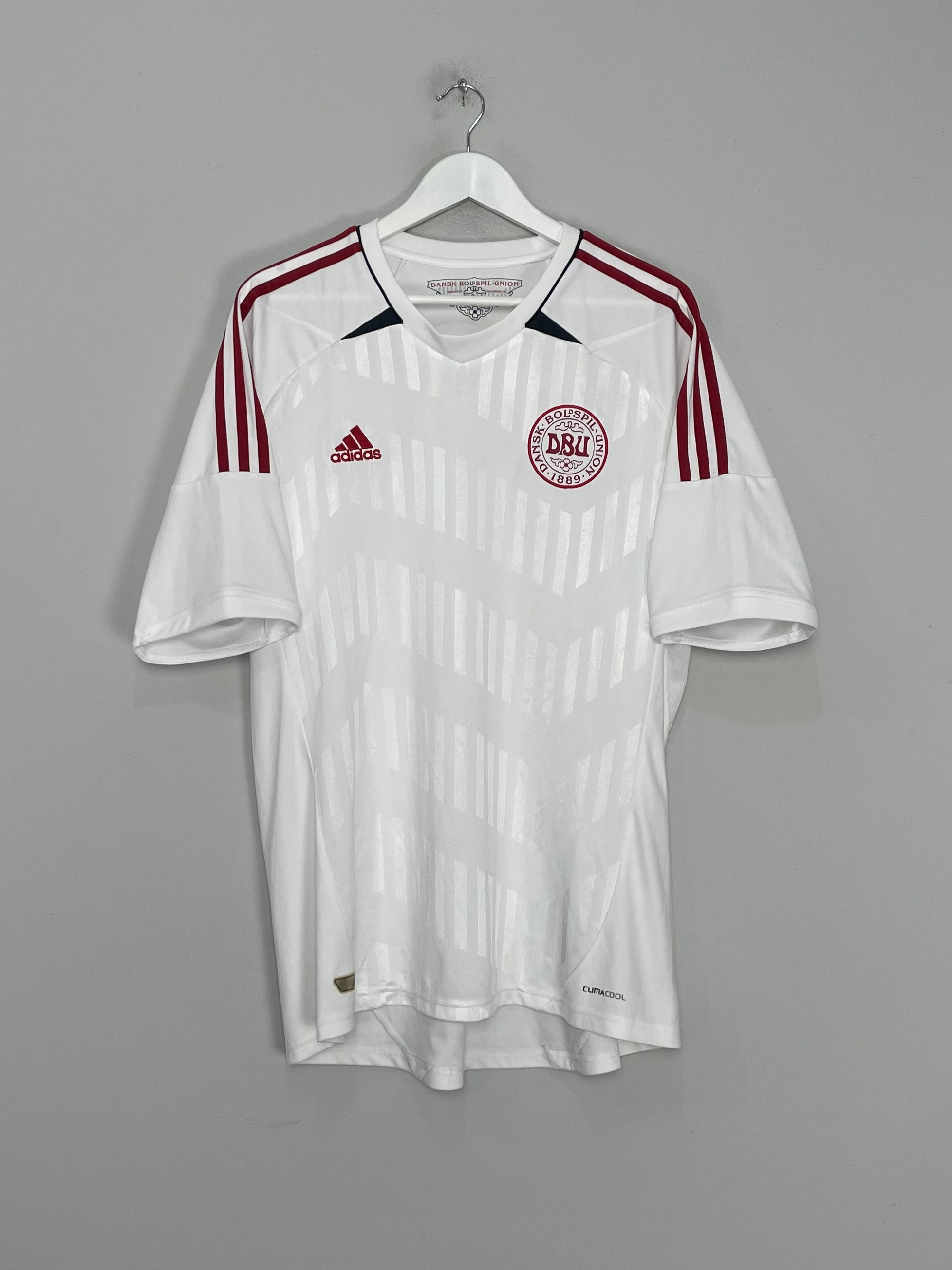 2012/13 DENMARK AWAY SHIRT (XL) ADIDAS