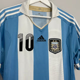 2011/13 ARGENTINA MESSI #10 HOME SHIRT (L) ADIDAS