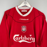 2002/04 LIVERPOOL HESKEY #8 HOME SHIRT (XXL) REEBOK