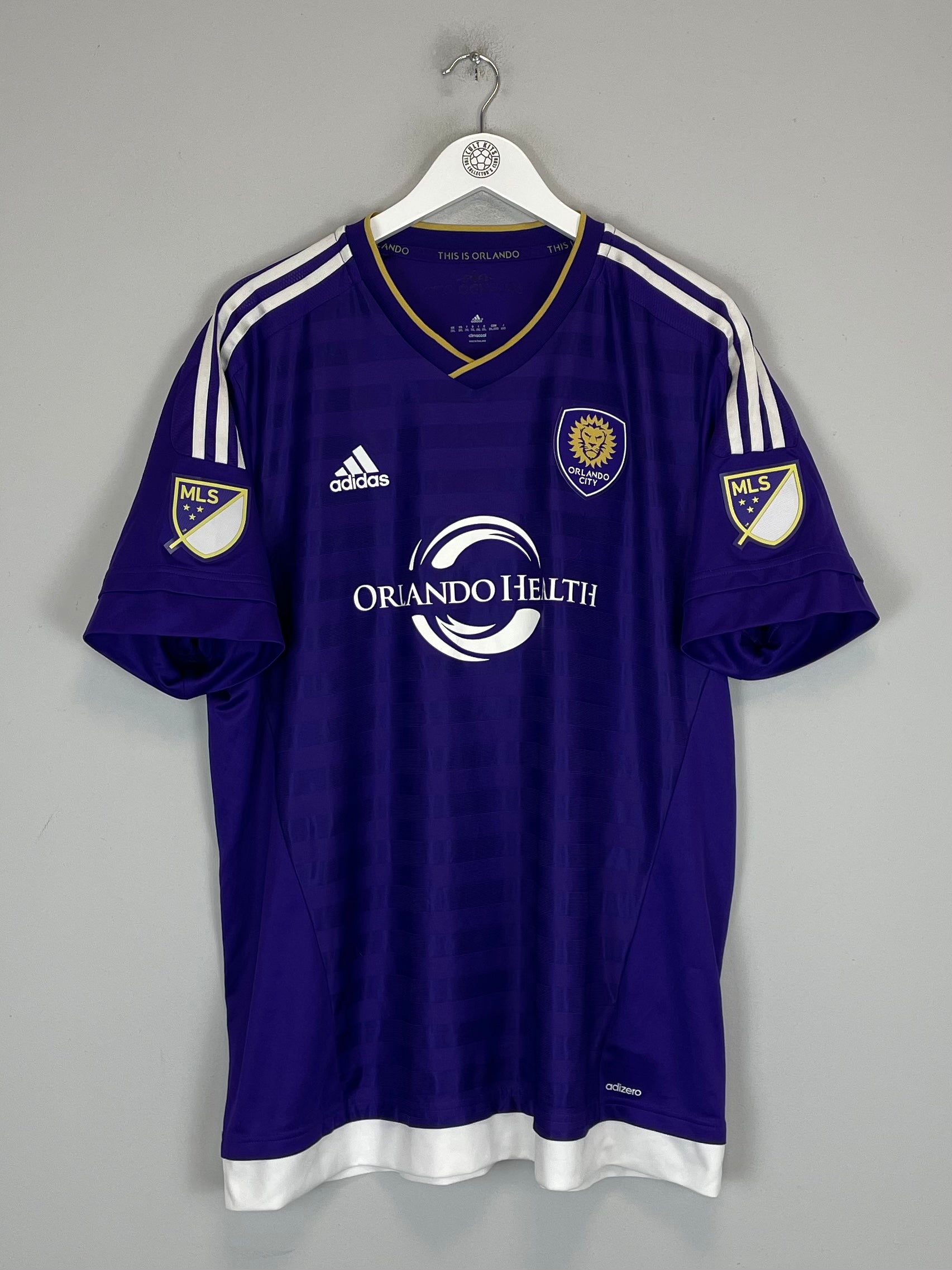 2015/16 ORLANDO CITY HOME SHIRT (XXL) ADIDAS