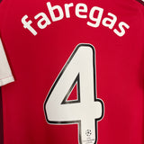 2008/10 ARSENAL FABREGAS #4 C/L HOME SHIRT (S) NIKE