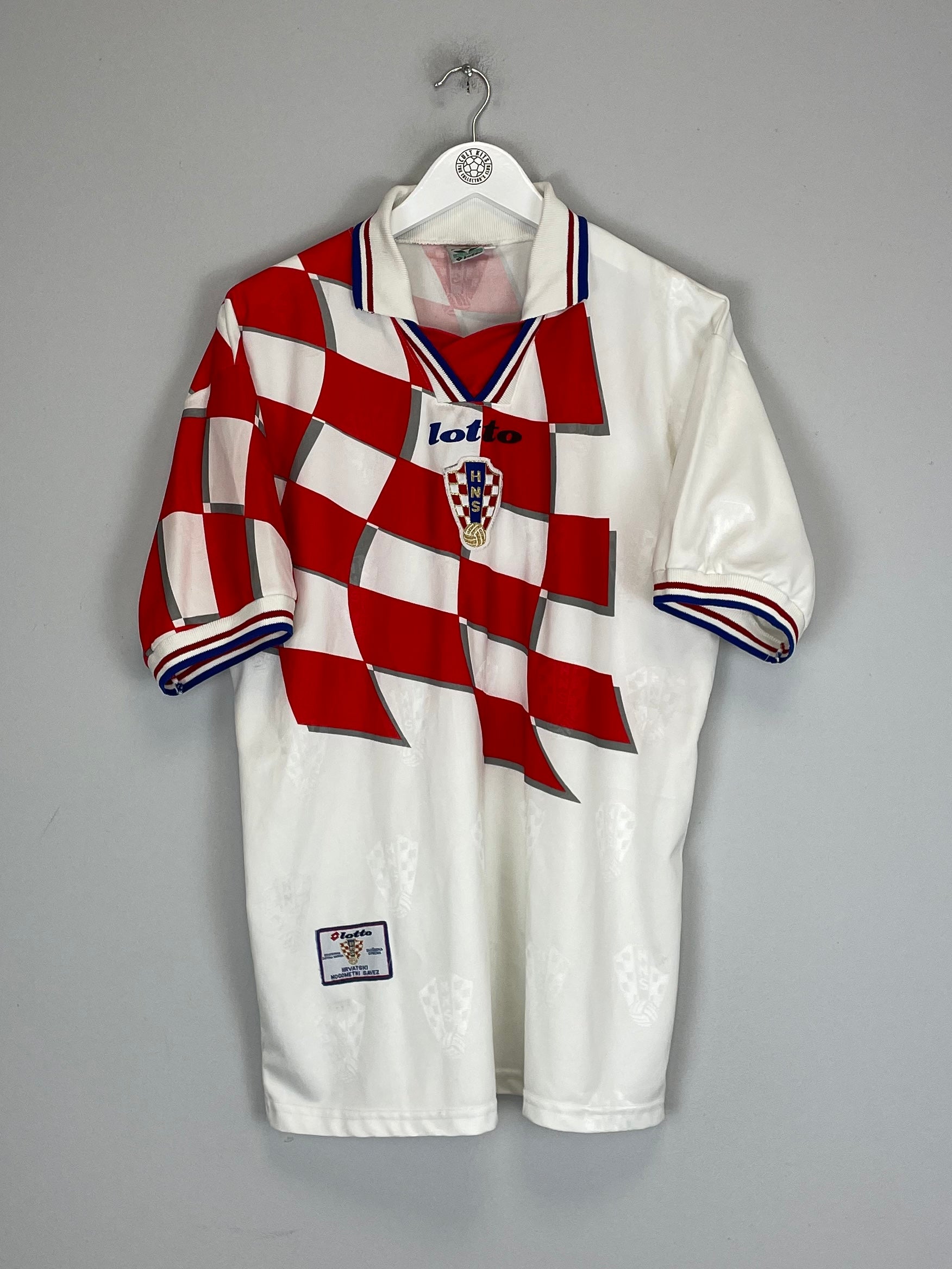 1998/00 CROATIA HOME SHIRT (L) LOTTO