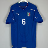 2010/12 ITALY DE ROSSI #6 HOME SHIRT (XL) PUMA