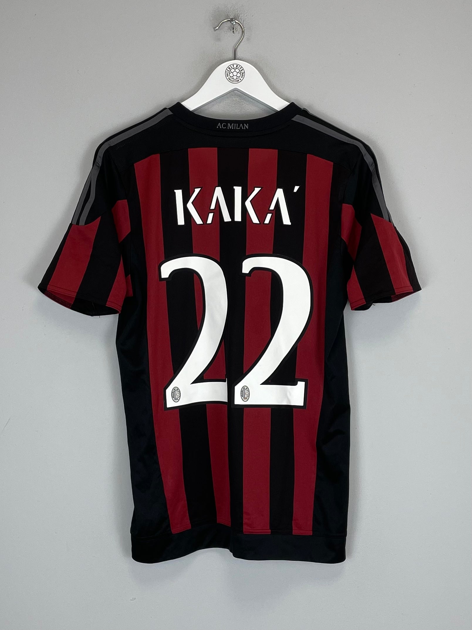 2015/16 AC MILAN KAKA #22 HOME SHIRT (M) ADIDAS