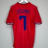 2006/07 SOUTH KOREA JI SUNG #7 HOME SHIRT (M) NIKE