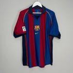 2001/02 BARCELONA HOME SHIRT (L) NIKE