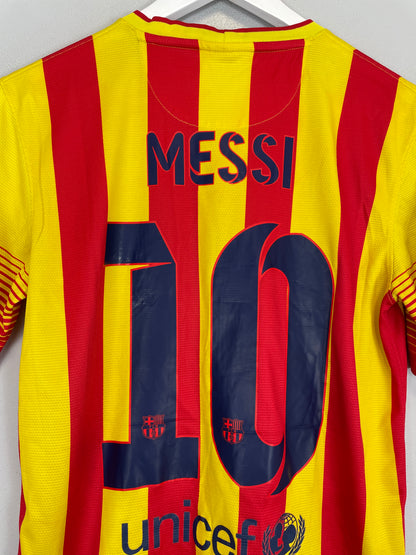 2013/14 BARCELONA MESSI #10 AWAY SHIRT (S) NIKE