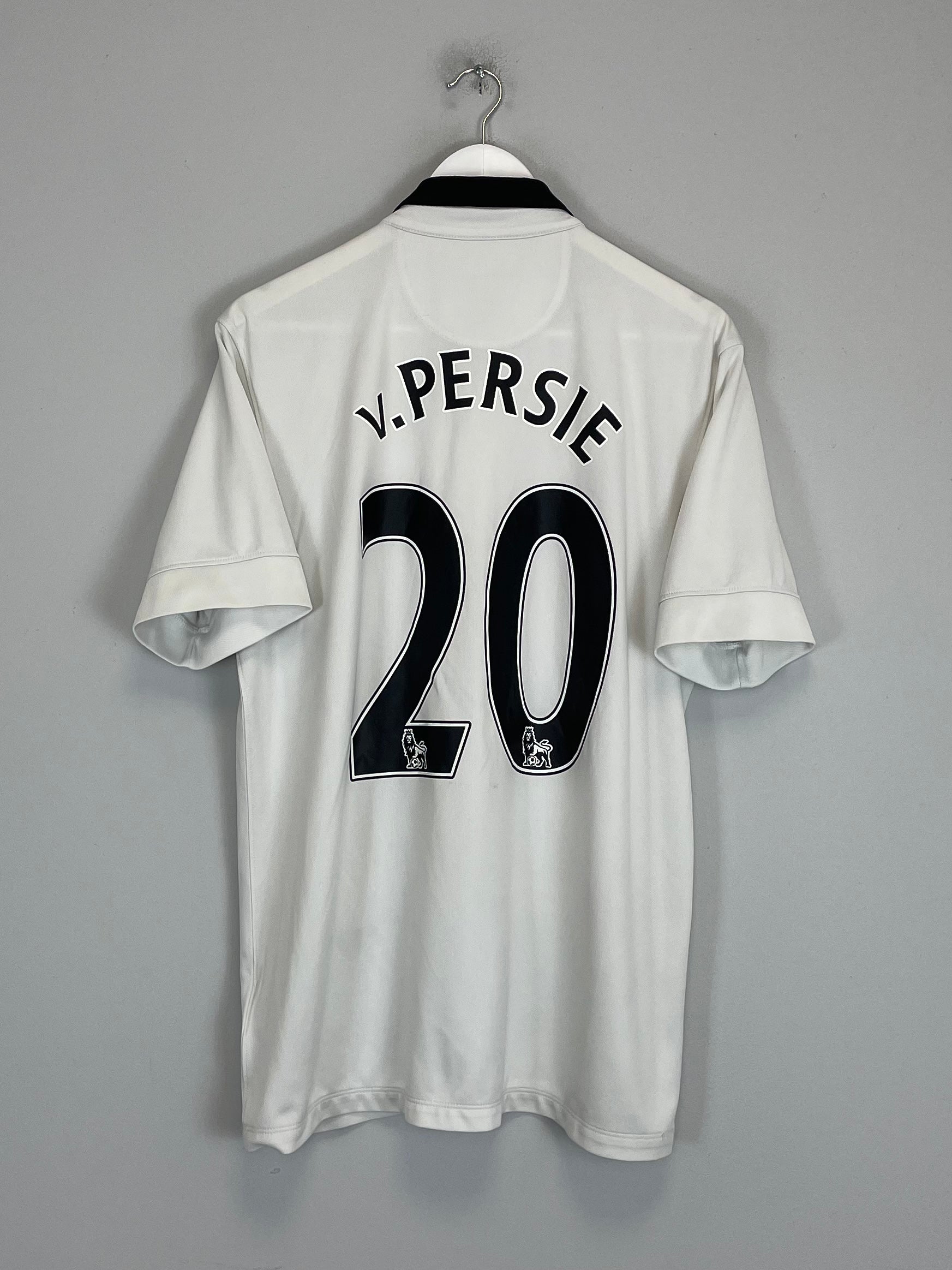 2014/15 MANCHESTER UNITED V.PERSIE #20 AWAY SHIRT (L) ADIDAS