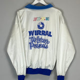 1991/93 TRANMERE ROVERS 1/2 ZIP TRACK JACKET (M) EN-S