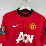 2013/14 MANCHESTER UNITED FELLAINI #31 HOME SHIRT (L) NIKE