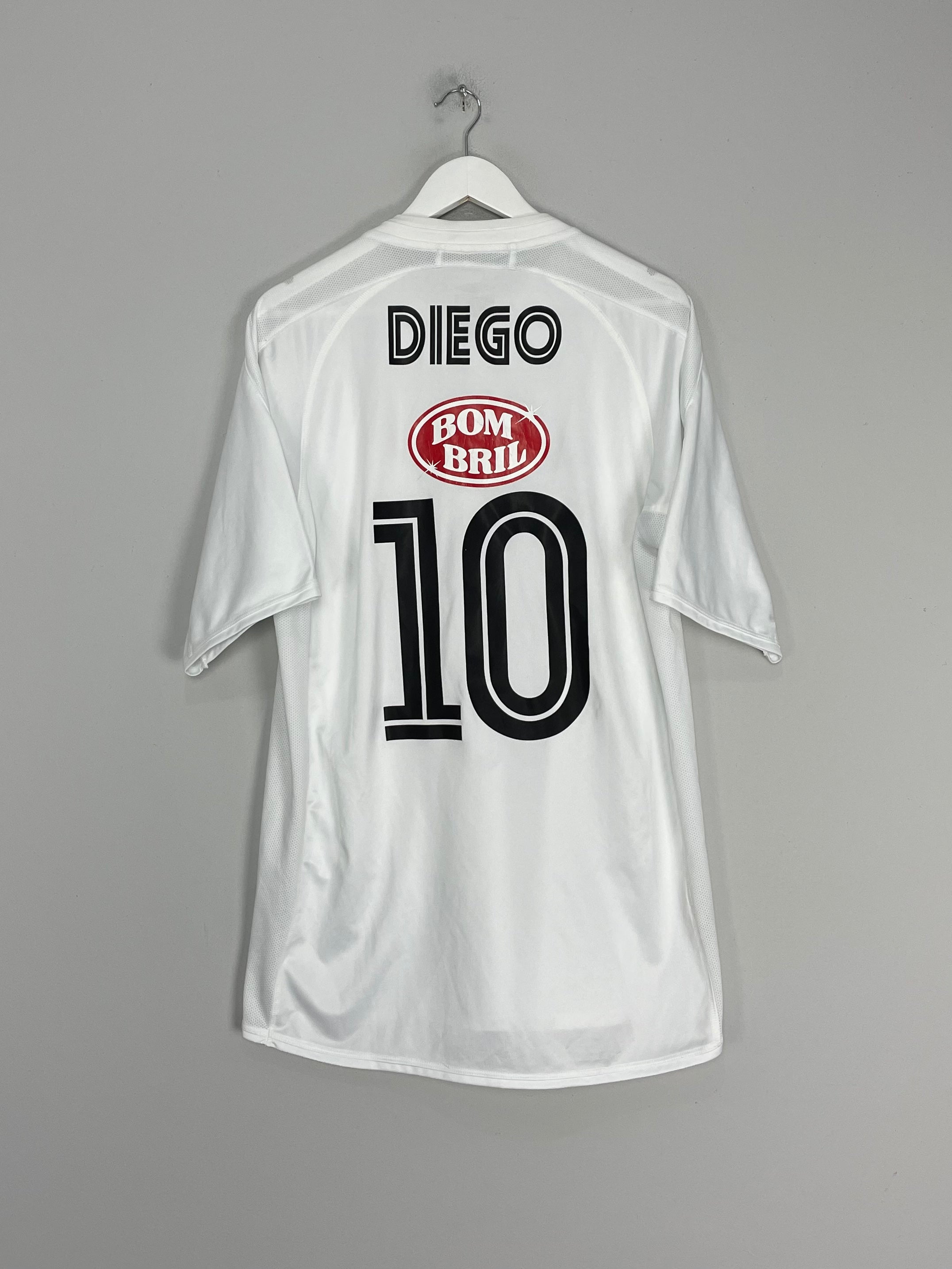 2004/05 SANTOS DIEGO #10 HOME SHIRT (XL) UMBRO