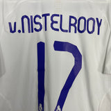 2007/08 REAL MADRID V.NISTELROOY #17 HOME SHIRT (M) ADIDAS