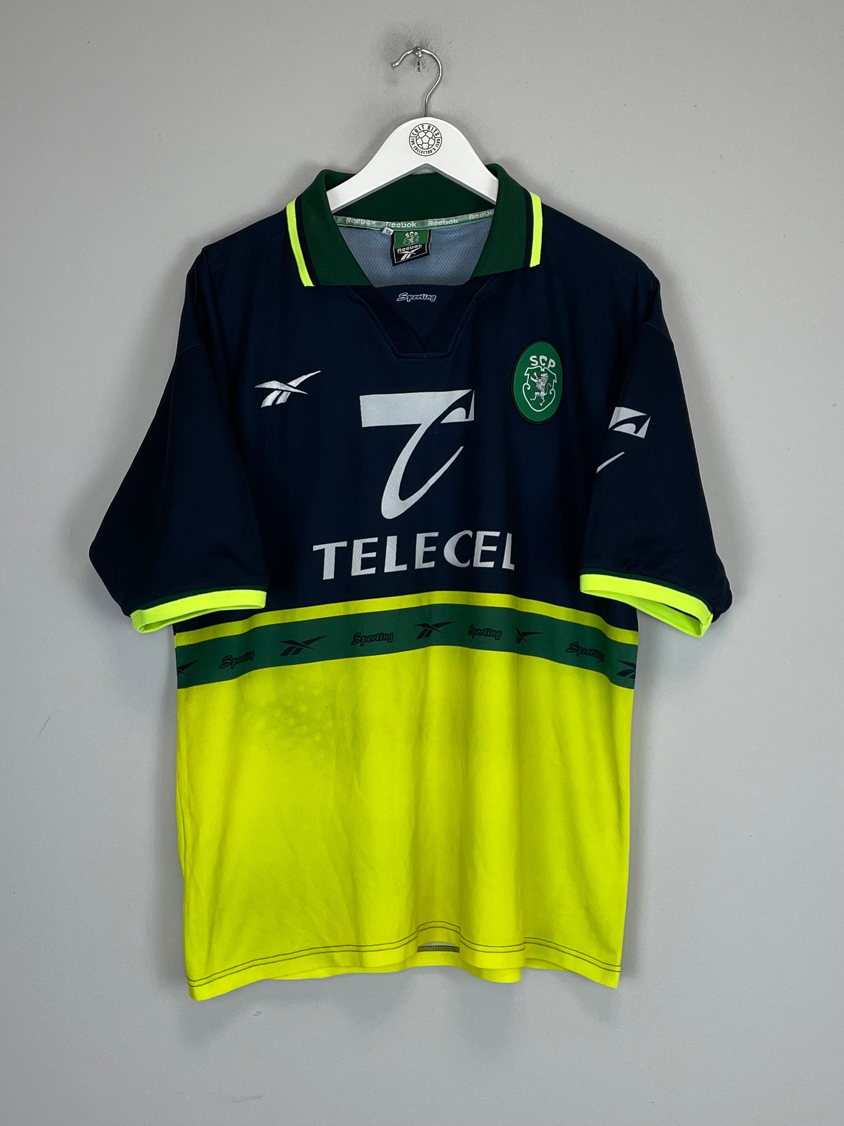 1998/99 SPORTING LISBON AWAY SHIRT (XL) REEBOK