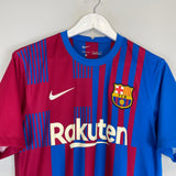 2021/22 BARCELONA HOME SHIRT (M) NIKE