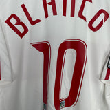 2008 CHICAGO FIRE BLANCO #10 AWAY SHIRT (L) ADIDAS