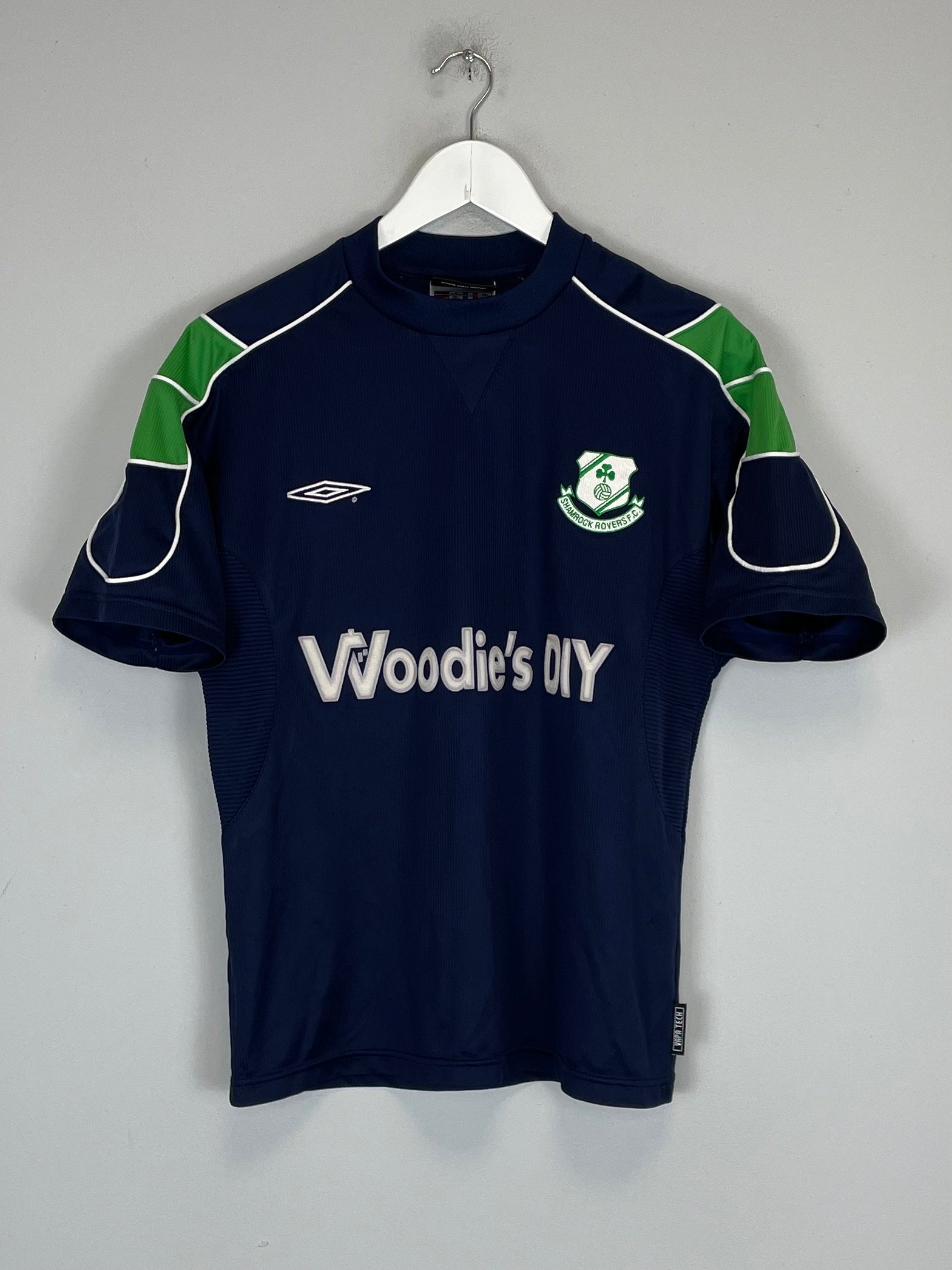 2002/03 SHAMROCK ROVERS AWAY SHIRT (XS) UMBRO