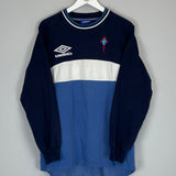 1998/99 CELTA VIGO SWEATSHIRT (S) UMBRO