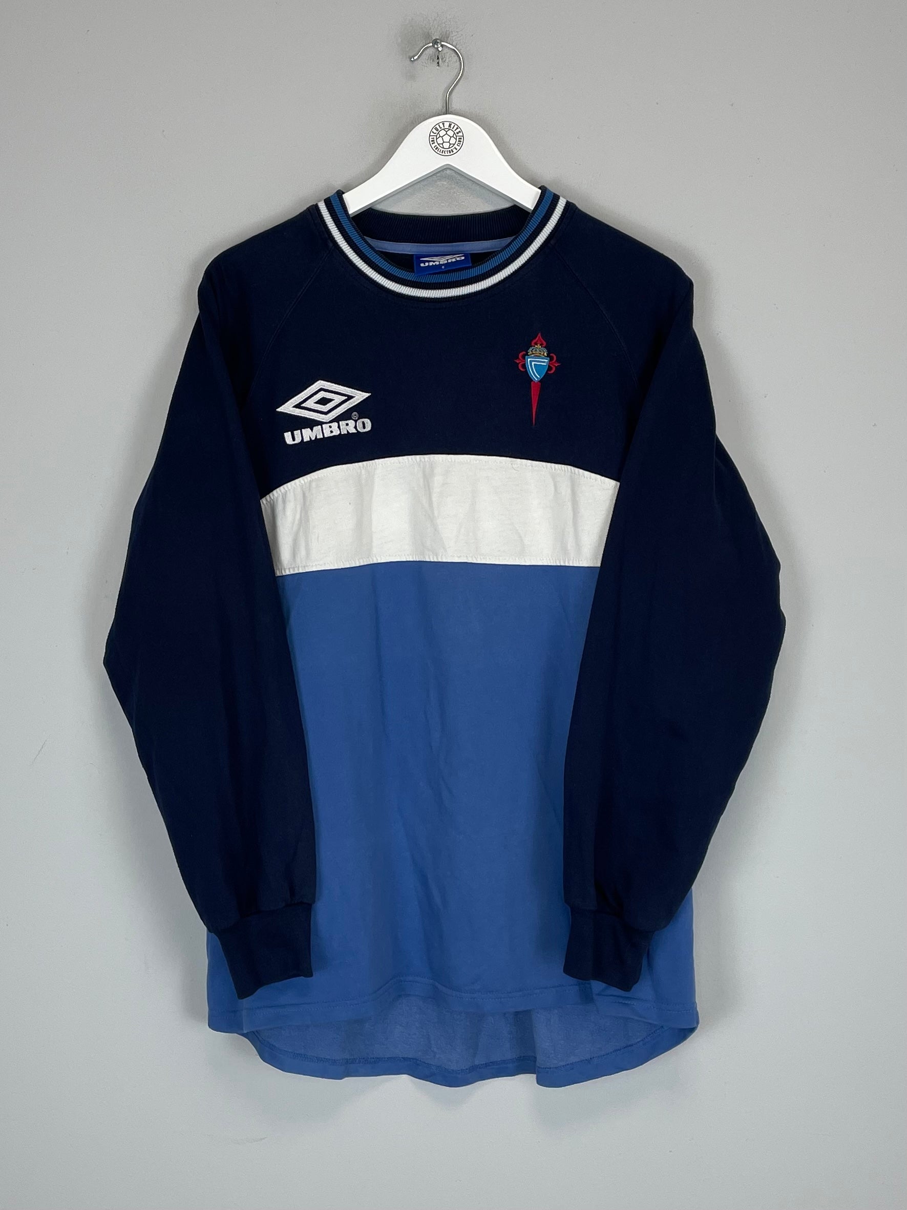 1998/99 CELTA VIGO SWEATSHIRT (S) UMBRO