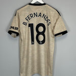 2019/20 MANCHESTER UNITED B.FERNANDES #8 AWAY SHIRT (M) ADIDAS