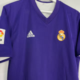 2002/03 REAL MADRID ZIDANE #5 *CENTENARY* THIRD SHIRT (L) ADIDAS