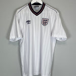 1986 ENGLAND *RE-ISSUE* HOME SHIRT (L) UMBRO