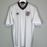 1986 ENGLAND *RE-ISSUE* HOME SHIRT (L) UMBRO