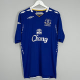 2007/08 EVERTON YAKUBU #22 HOME SHIRT (L) UMBRO