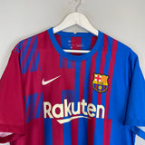 2021/22 BARCELONA HOME SHIRT (XL) NIKE