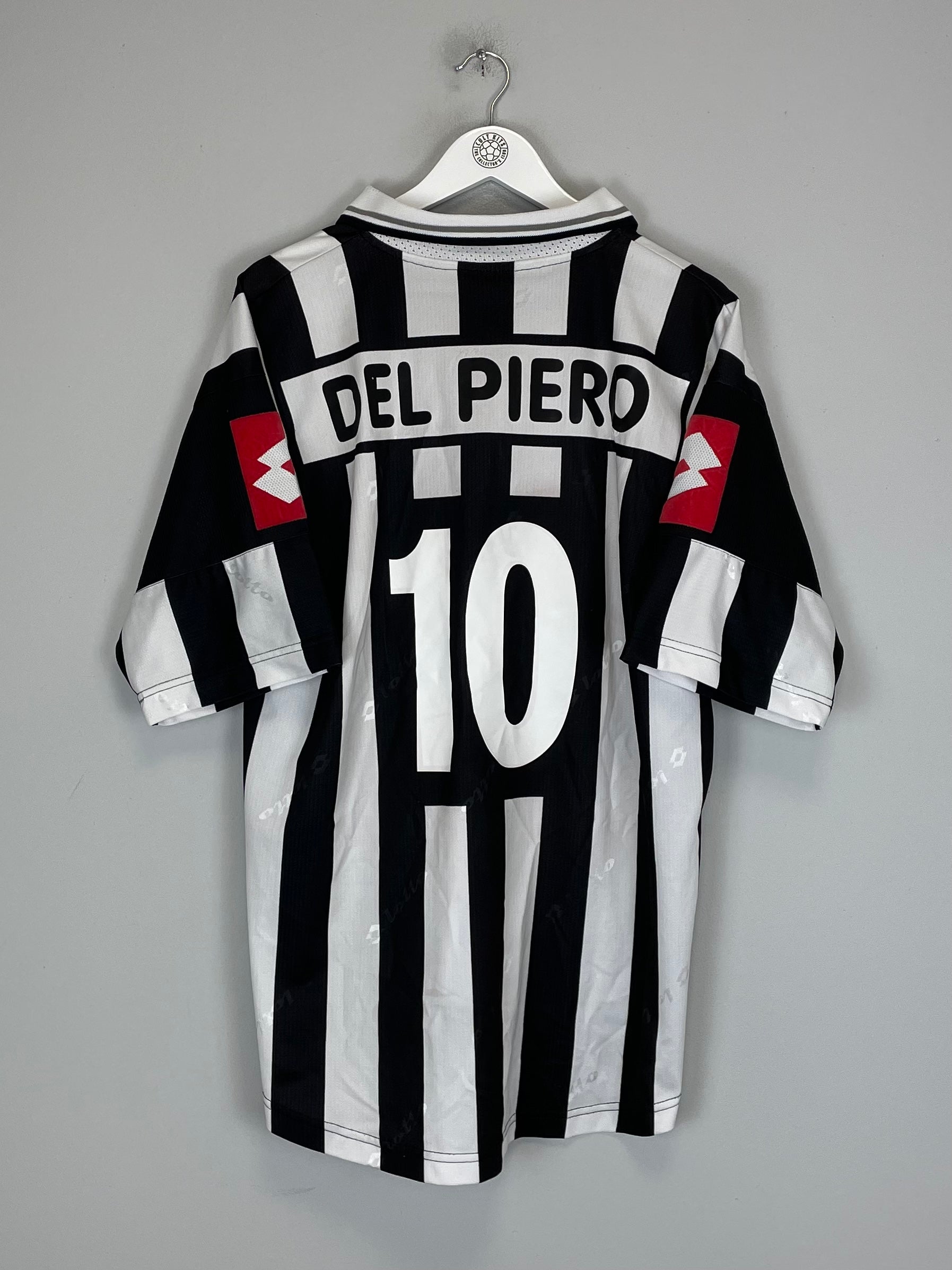 2001/02 JUVENTUS DEL PIERO #10 HOME SHIRT (L) LOTTO