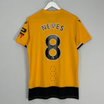 2022/23 WOLVES NEVES #8 HOME SHIRT (M) CASTORE