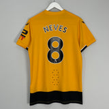 2022/23 WOLVES NEVES #8 HOME SHIRT (M) CASTORE