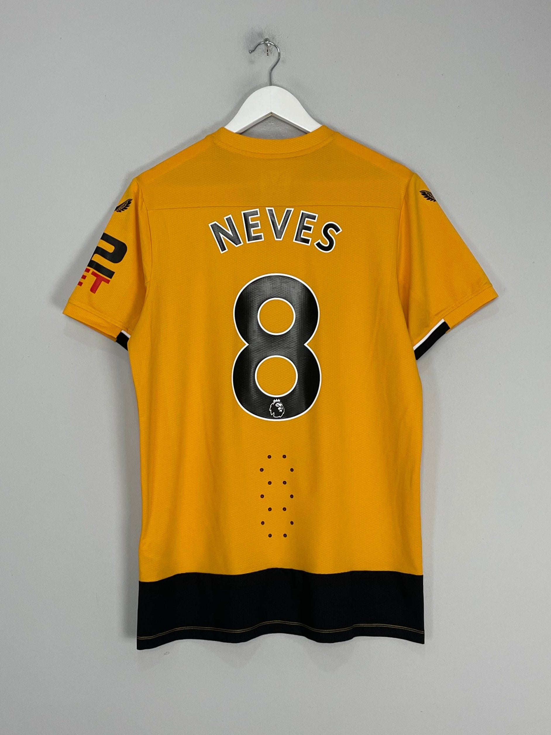 2022/23 WOLVES NEVES #8 HOME SHIRT (M) CASTORE