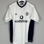 2000/01 MANCHESTER UNITED TRAINING SHIRT (M) UMBRO