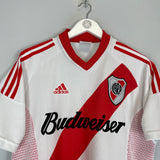 2002/03 RIVER PLATE HOME SHIRT (M) ADIDAS