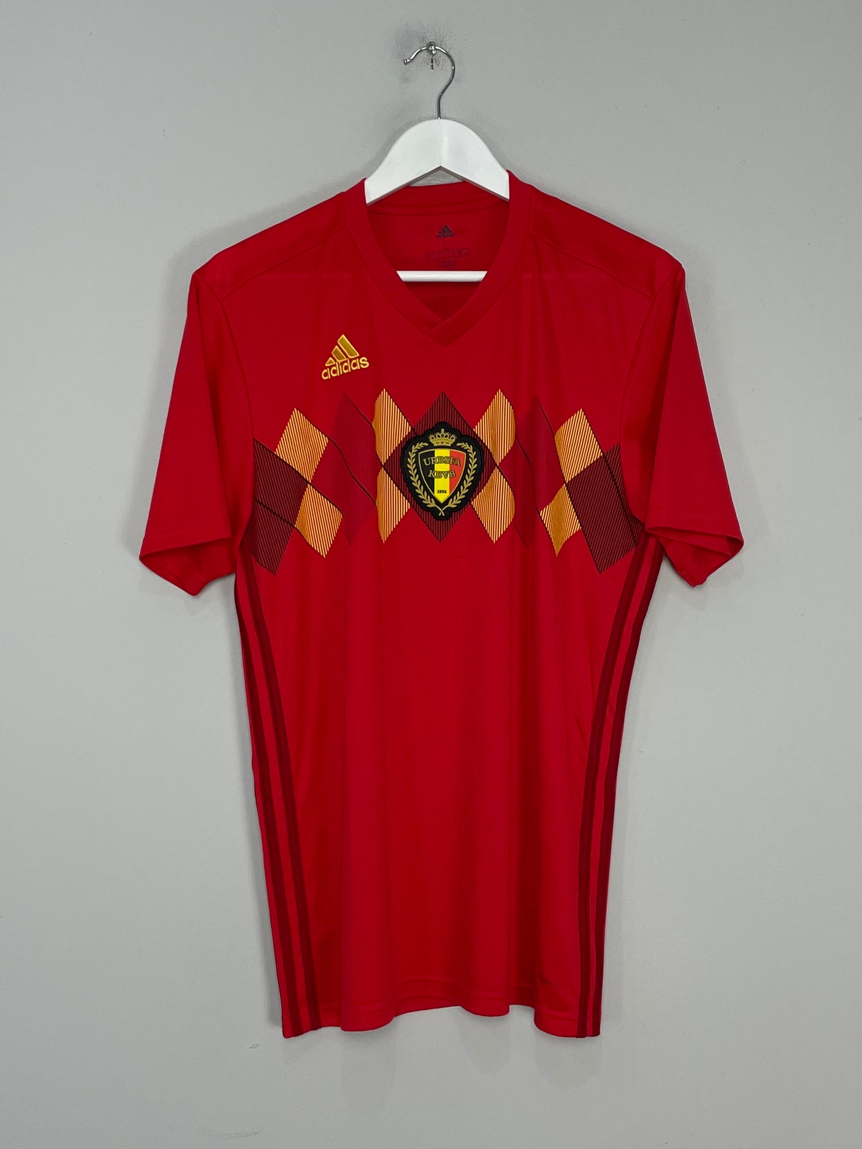 2018/19 BELGIUM HOME SHIRT (L) ADIDAS