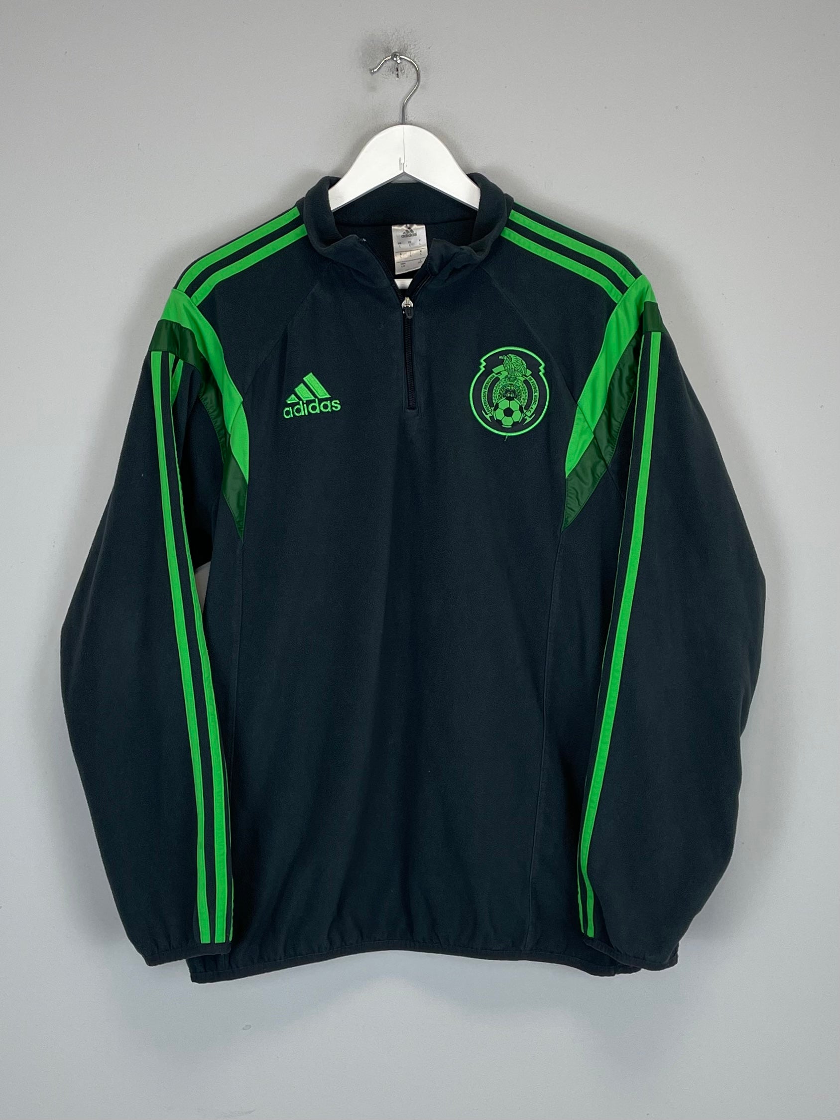 2014 MEXICO 1/4 ZIP FLEECE (L) ADIDAS