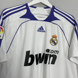 2007/08 REAL MADRID V.NISTELROOY #17 HOME SHIRT (M) ADIDAS