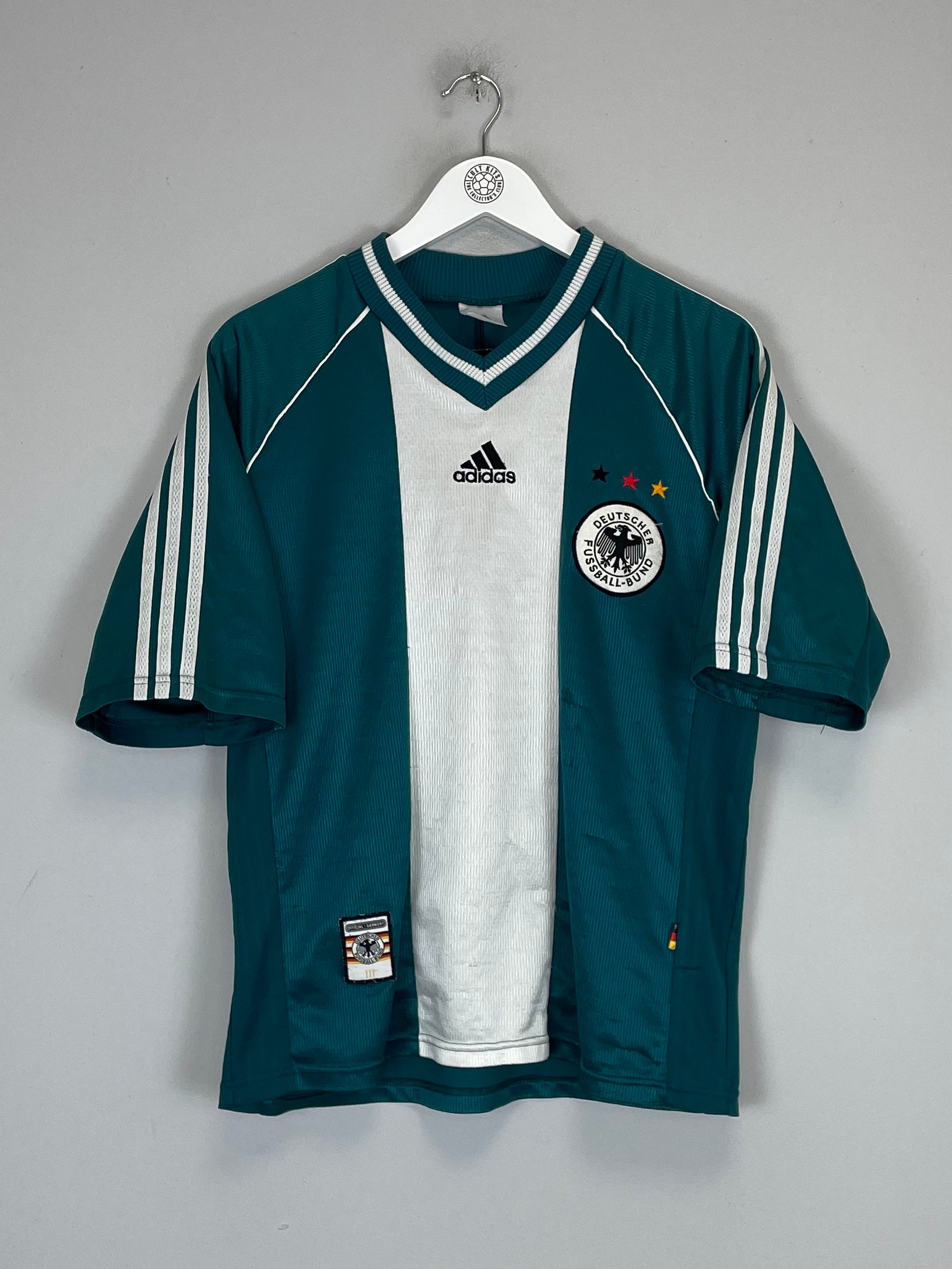 1998/00 GERMANY AWAY SHIRT (M) ADIDAS