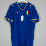 2008/09 ITALY TONI #9 *PLAYER ISSUE* HOME SHIRT (XXL) PUMA