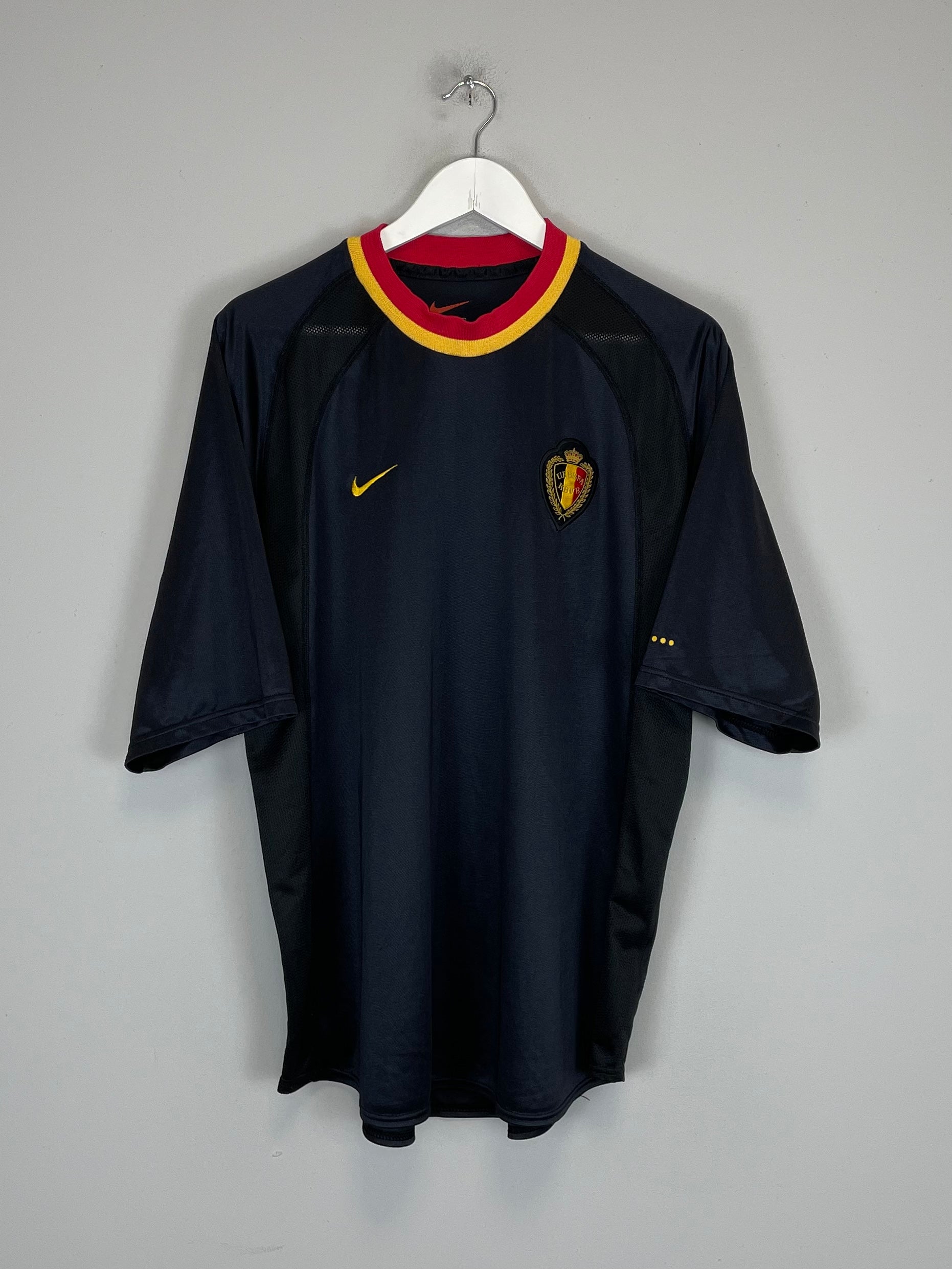 2000/02 BELGIUM AWAY SHIRT (L) NIKE