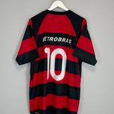 2002/03 FLAMENGO #10 HOME SHIRT (L) NIKE