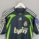 2007/08 REAL MADRID RAUL #7 C/L AWAY SHIRT (S) ADIDAS